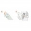 Female vaginal pelvic floor exerciser: Pelvix Concept Female vaginal pelvic floor exerciser: Pelvix Concept